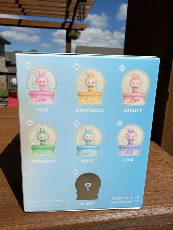 NIB Labubu "Big Into Energy" Series Crystal Ball Blind Box Pop Mart Unopened - Picture 3 of 7